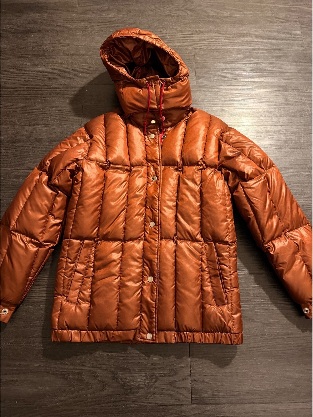 Vintage 70s Sears Western Down & Feather Puffer Jacket